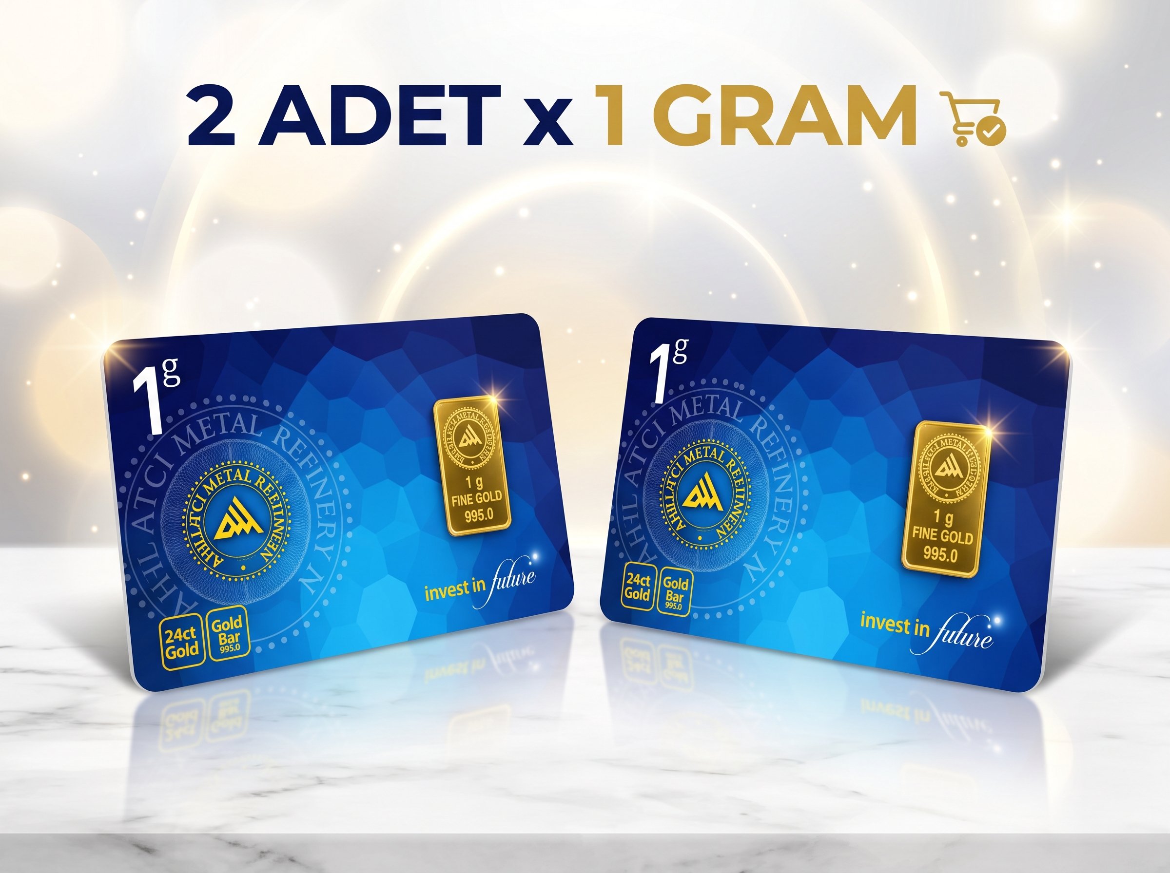 24 Ayar - 2 Gram Külçe Altın