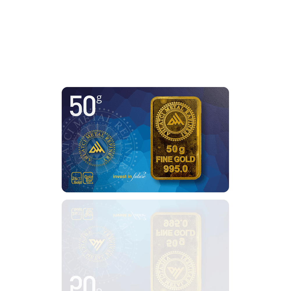 24 Ayar - 50g Altın