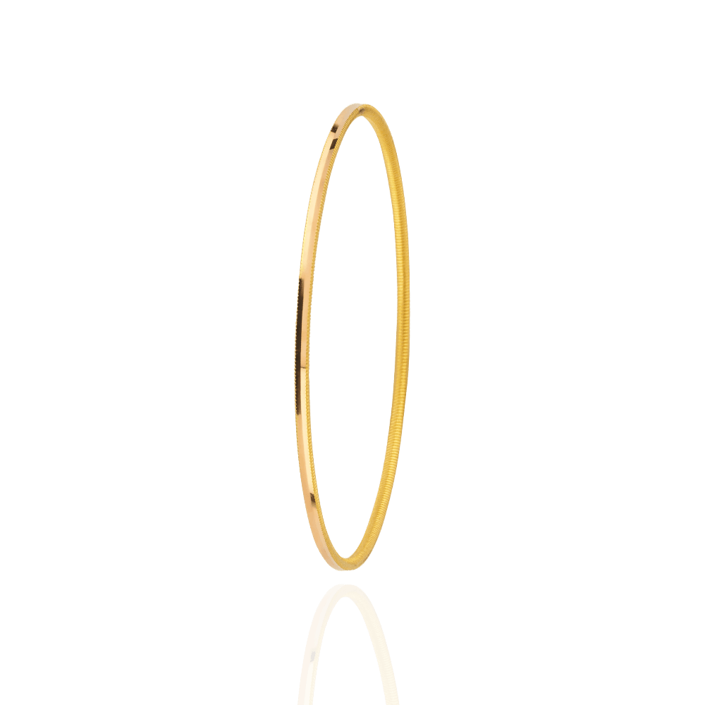 15 gr 22 Ayar Oluklu Ajda Bilezik