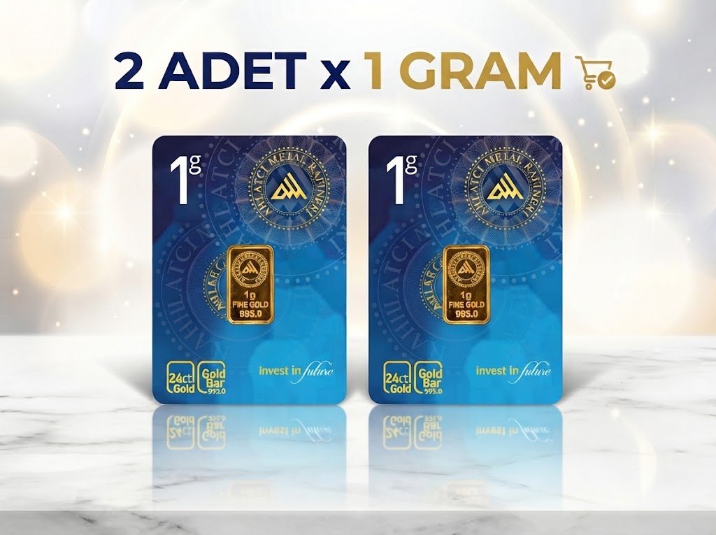 24 Ayar - 2 Gram Külçe Altın
